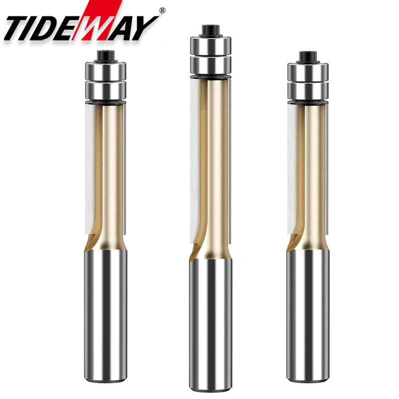 Woodworking Nc - Tideway Double Bearing Flush Trim Router