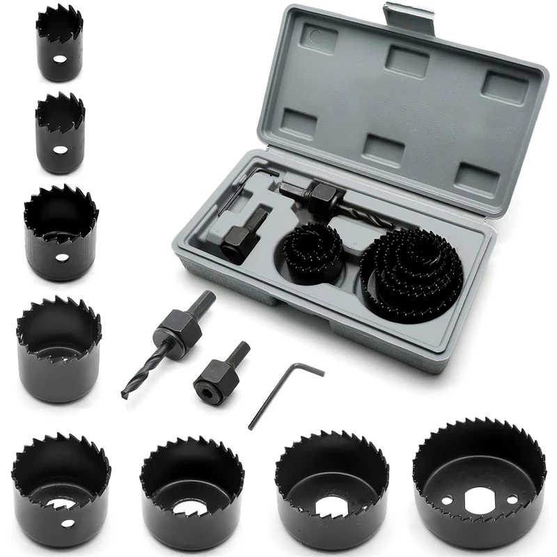 8pcs Woodworking Hole Saw Kit  - Woodworking Kits ulasan dan harga