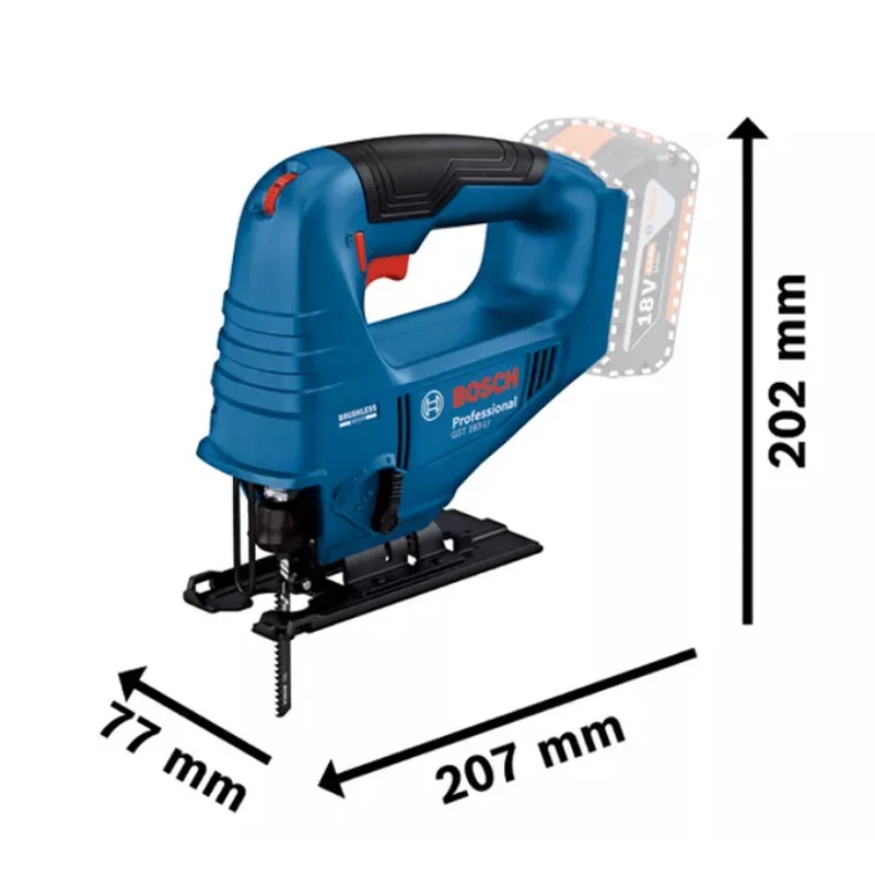 Bosch GST 183-LI Professional  - Woodworking Multi Tool ulasan dan harga