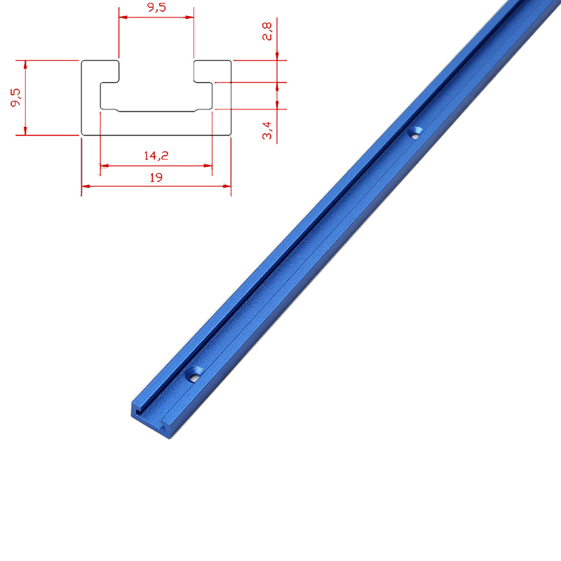 1Pc 19/30/45/75Type T-tracks T - Woodworking Jigsaw ulasan dan harga