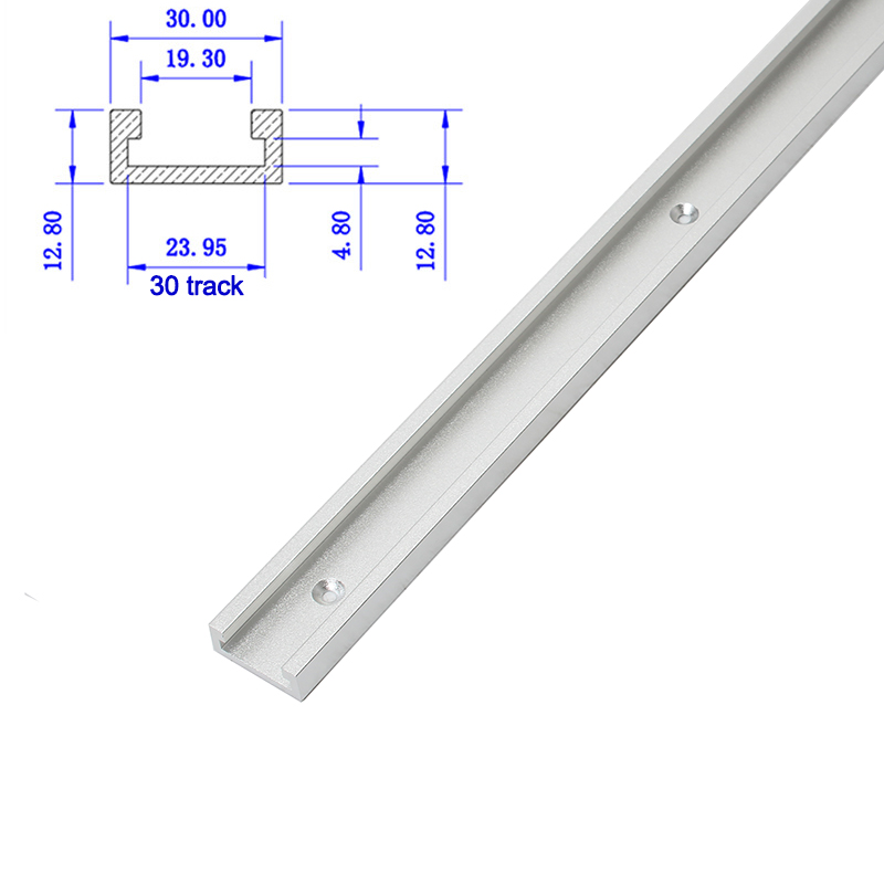 1Pc 19/30/45/75Type T-tracks T - Woodworking Jigsaw ulasan dan harga
