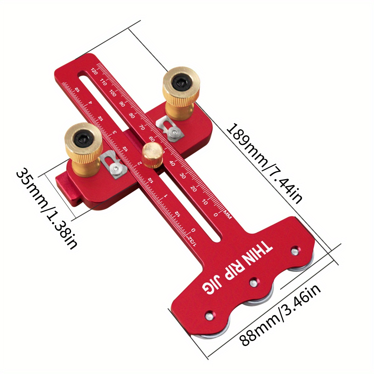 Thin Rip Table Saw Jig,3 Pulle - Woodworking Jigsaw ulasan dan harga