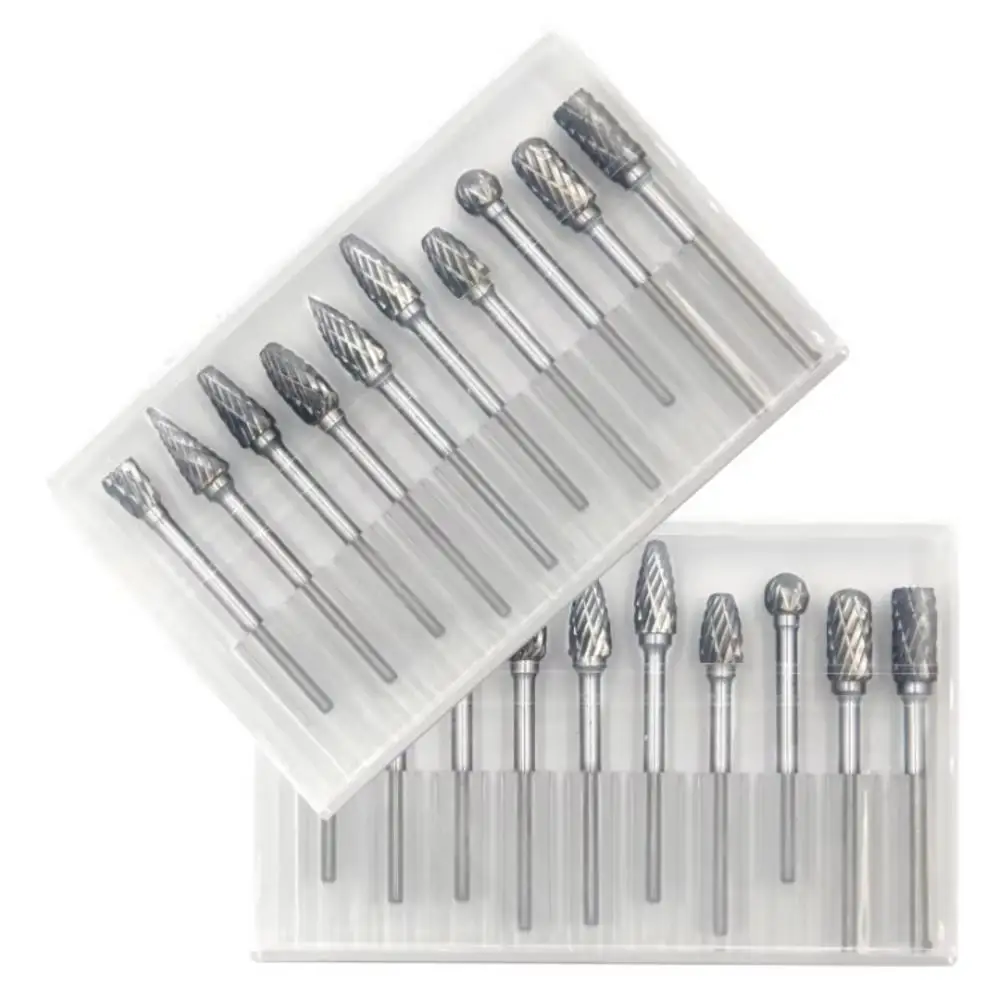 10PCS Carbide Rotary Burr Set  - Woodworking Kits ulasan dan harga