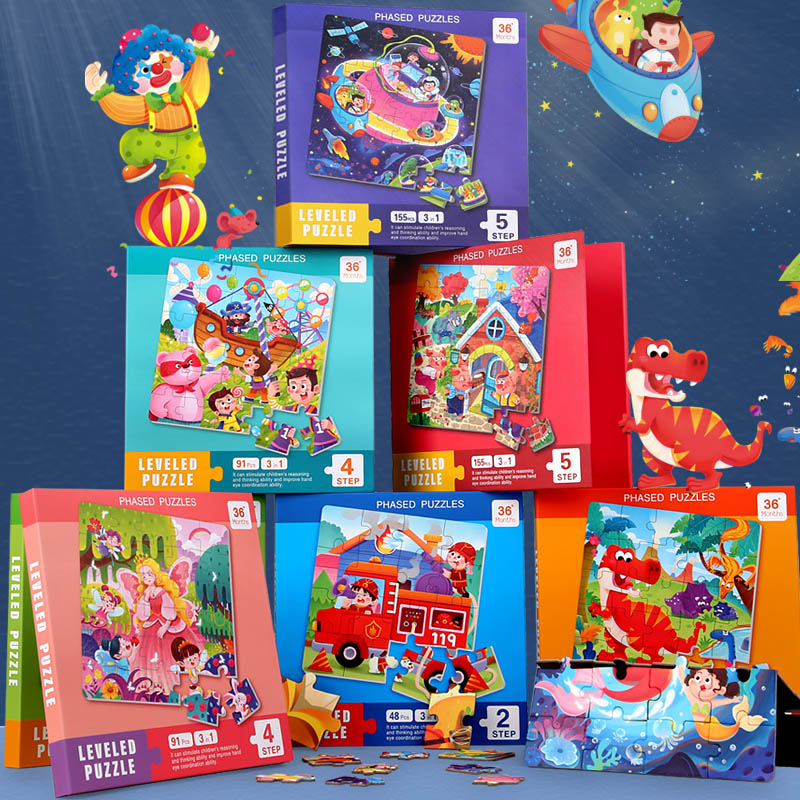 Kids Magnetic Wooden Puzzle Ca - Woodworking Jigsaw ulasan dan harga