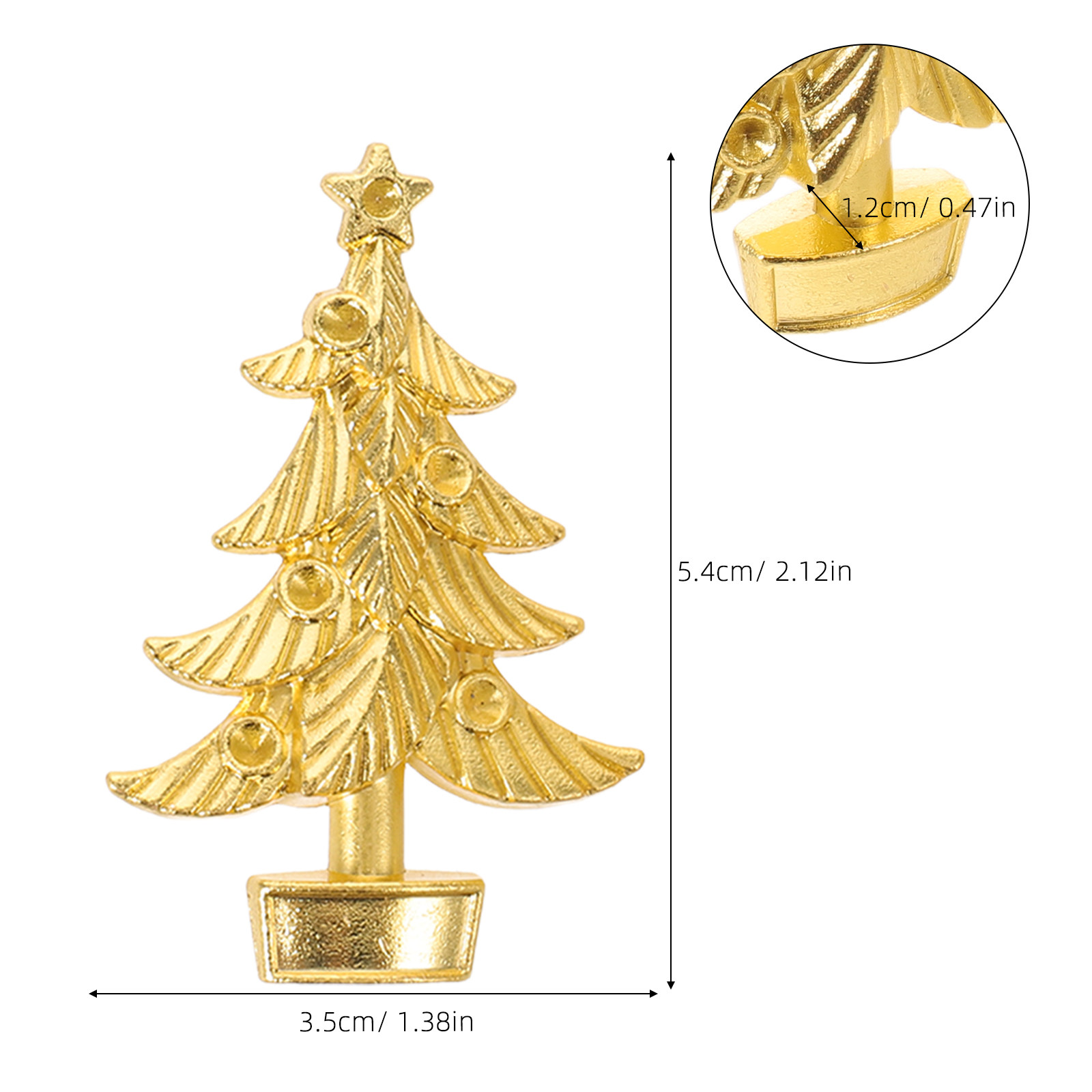 4Pcs Christmas Tree Cabinet Kn - Woodworking Xmas Decorations ulasan dan harga