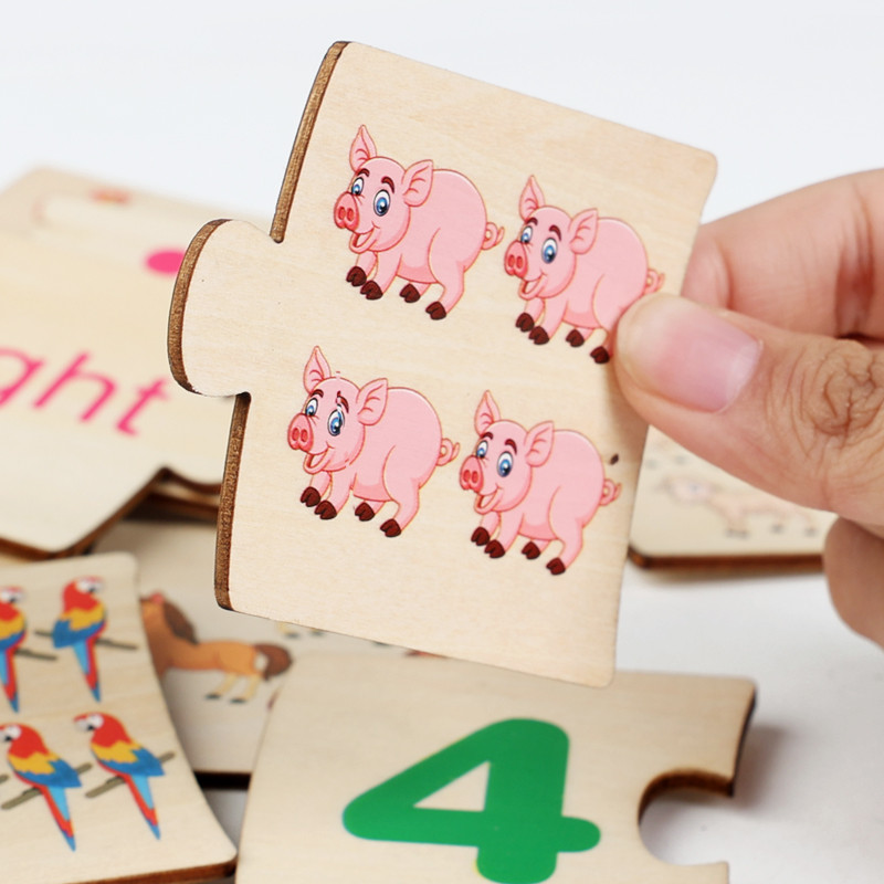 Children Iron Box Number Enlig - Woodworking Jigsaw ulasan dan harga