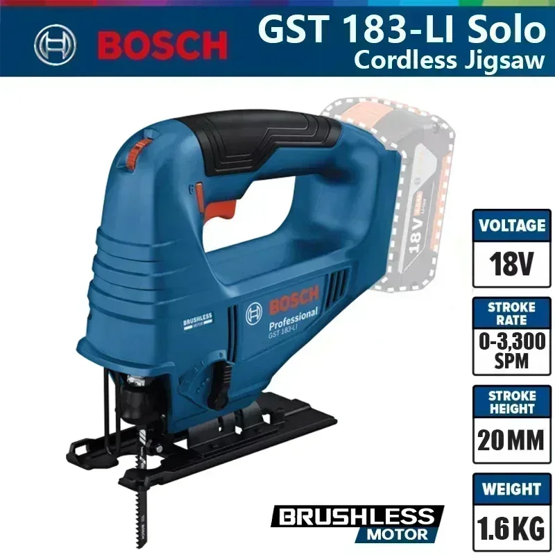 Bosch GST 183-LI Professional  - Woodworking Multi Tool ulasan dan harga