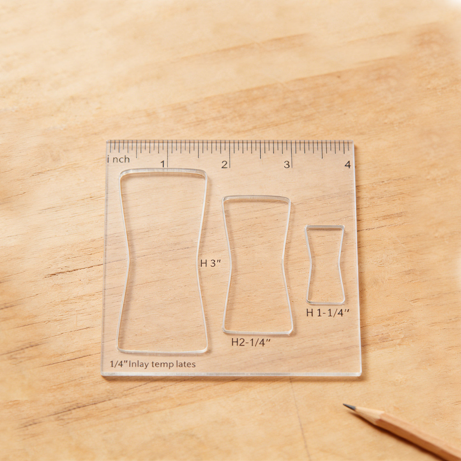 3Pcs Acrylic Router Inlay Temp - Woodworking Kits ulasan dan harga