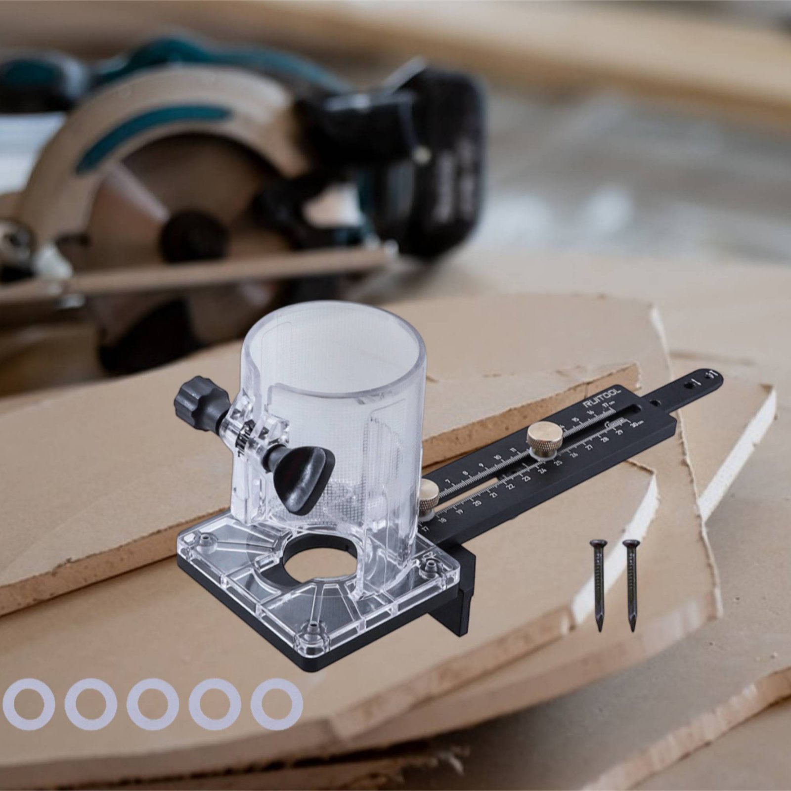 Router Circle Cutting Jig Mult - Woodworking Multi Tool ulasan dan harga