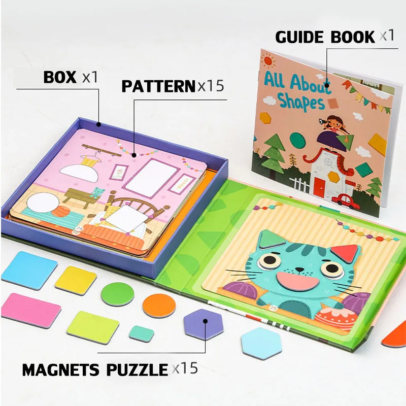 Materials Geometric Shape Matc - Woodworking Jigsaw ulasan dan harga