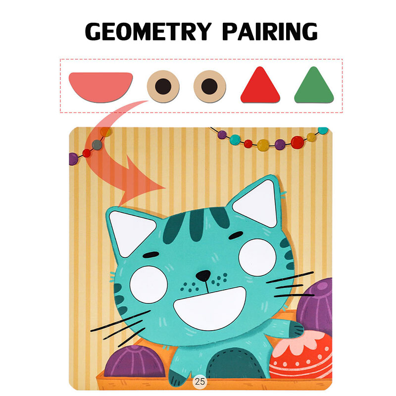 Materials Geometric Shape Matc - Woodworking Jigsaw ulasan dan harga